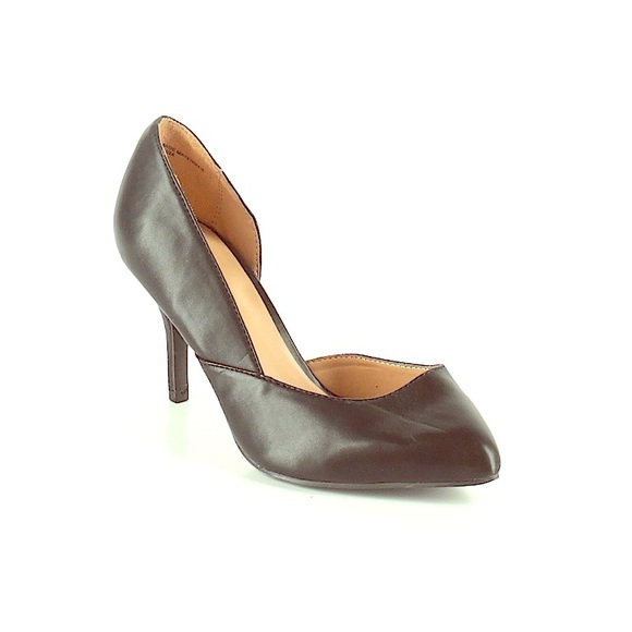 LANE BRYANT BLACK D'ORSAY PUMPS - Picture 1 of 2